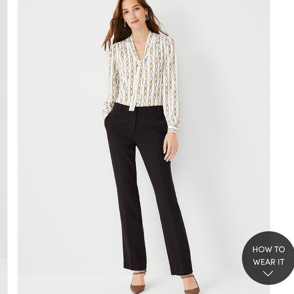 NWT! Brand New! Ann Taylor Signature Fit Business Casual Pants. Just Below Waist